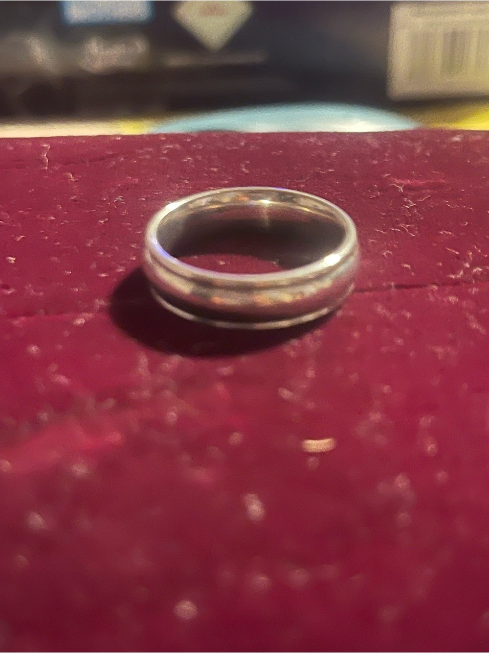 James Avery Polished Silver Men's Band